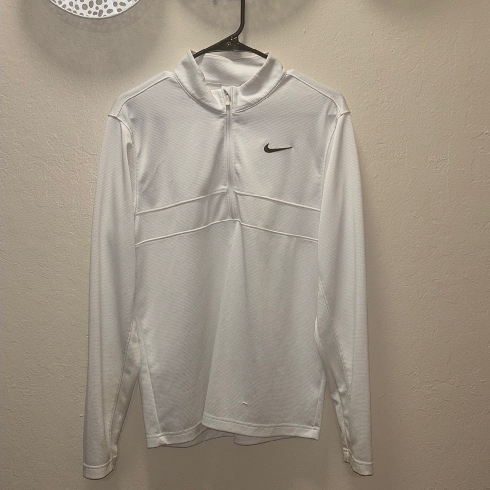 Nike Men's White Lightweight Jacket